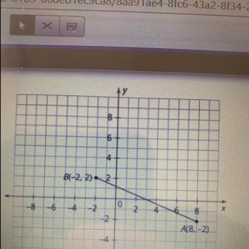 Determine the coordinates of the point that divides directed line segment BA into-example-1