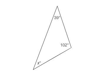 *WORTH 100 POINTS* What is the value of x? Enter your answer in the box.-example-1