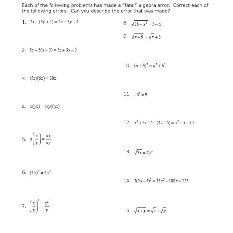 Can anyone describe the errors with the problems? For example the first answer is-example-1