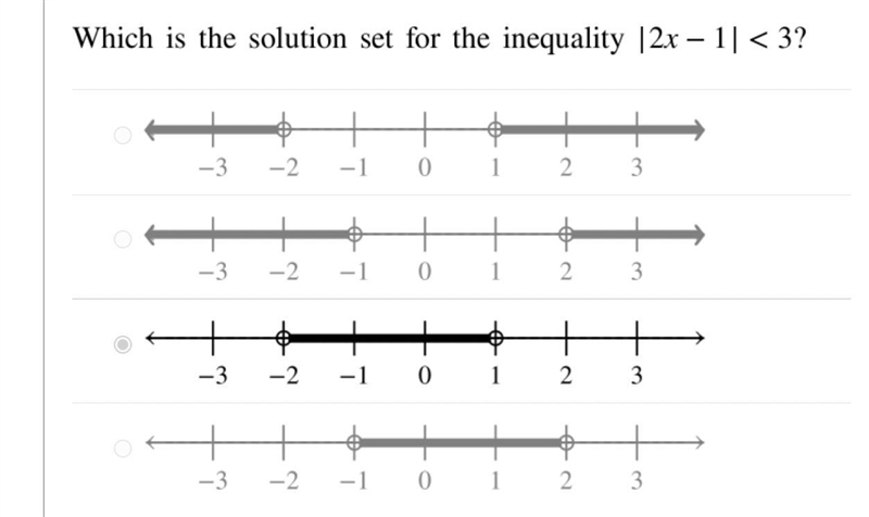 ABSOLUTE VALUE INEQUALITIES PLZZ HELPPP-example-1