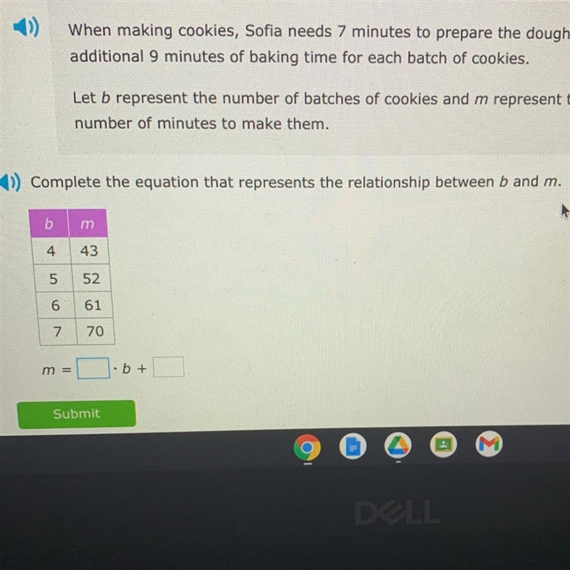 When making cookies, Sofia needs 7 minutes to prepare the dough and an additional-example-1