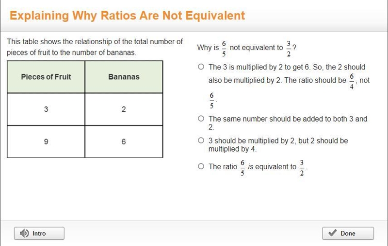 This table shows the relationship of the total number of pieces of fruit to the number-example-1