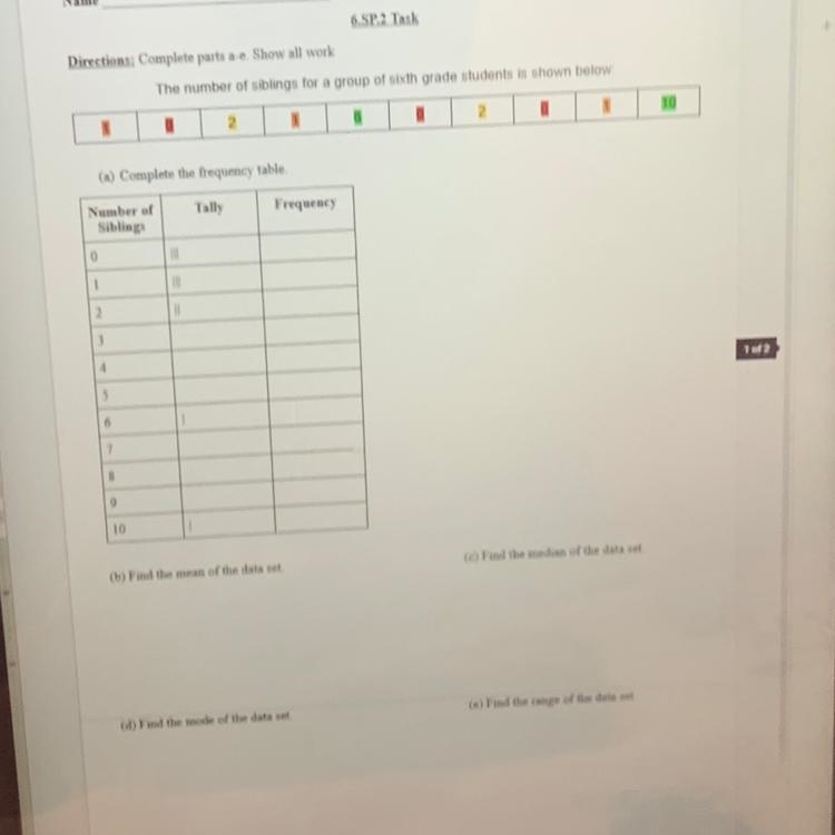 We have to fill the chart but i already did that i just need help with the questions-example-1