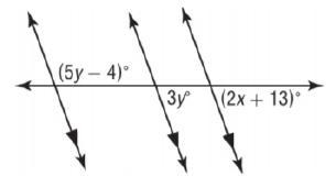 Find the value of x and y-example-1