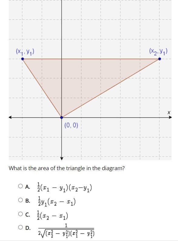 What is the area of the triangle in the diagram?-example-1