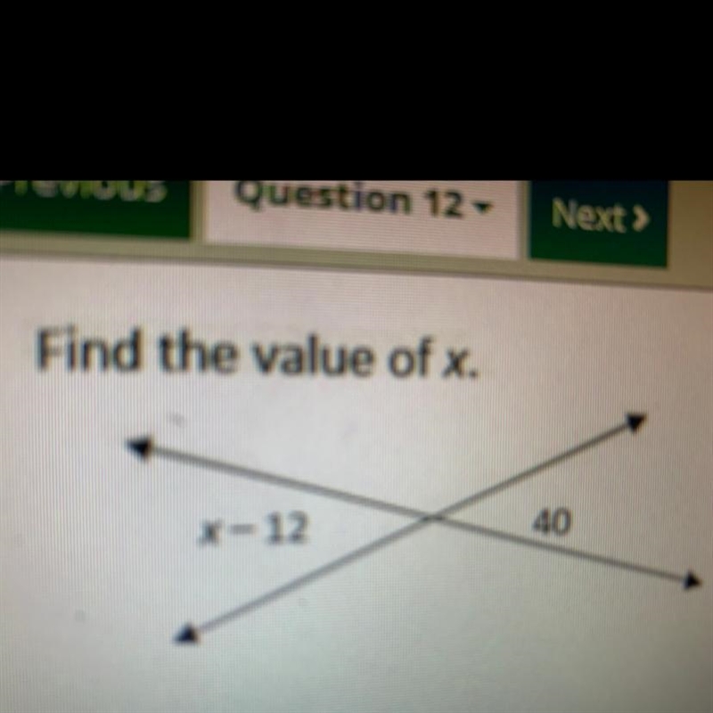 Find the value of x. PLSSSS HELP-example-1