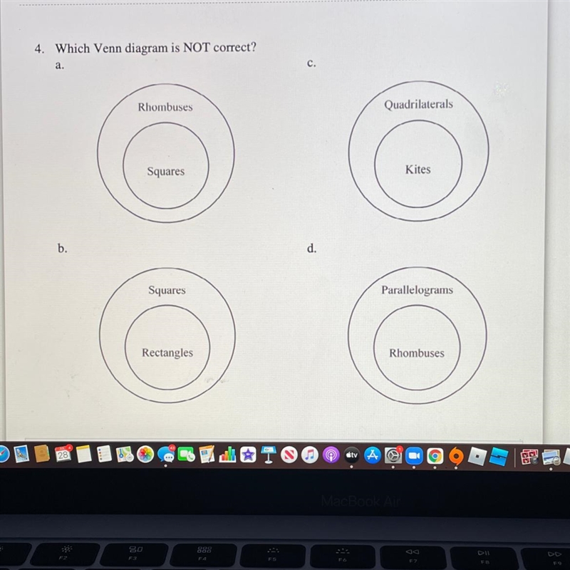 Which Venn Diagram is NOT correct?-example-1