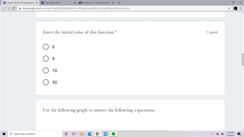 HELP PLEASE!!!!! i need to find the rate of change-example-2