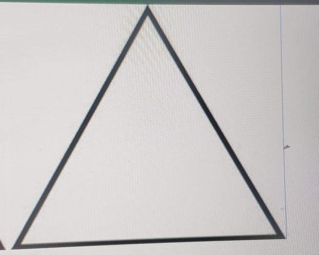 Circumscribe a circle about the given triangle. ​-example-1