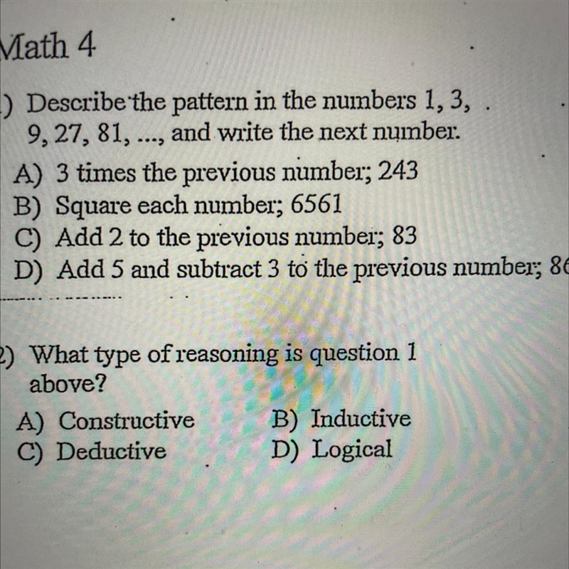 ￼ someone help on number 2-example-1