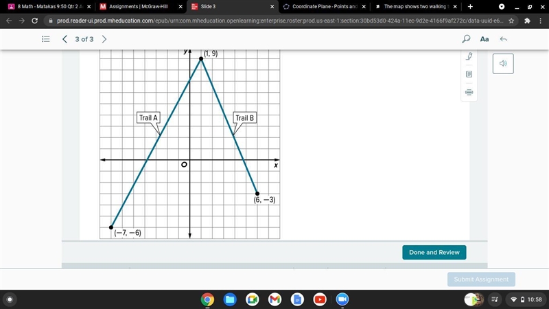 ANSWER PLZZ NO LINKS PORFA How many miles longer is Trail A than Trail B?-example-1