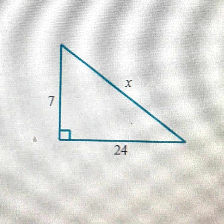 Find the side length x-example-1