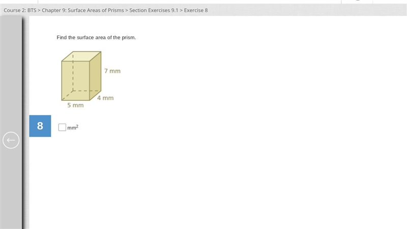 Please find the SURFACE AREA!!!!9 (you don't multiply them all together I already-example-1