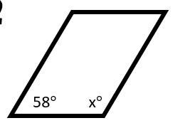 Find the value of x in The parallelogram.-example-1