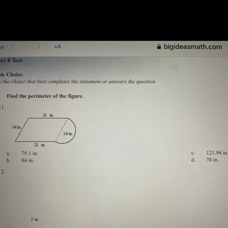 Find the perimeter of the figure.-example-1