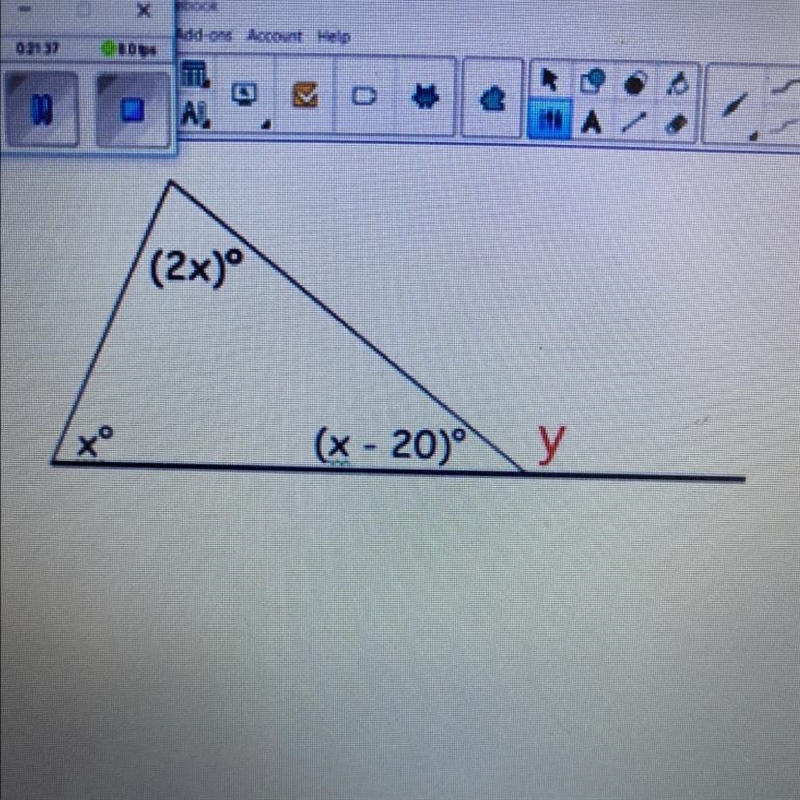 What is the value of Y-example-1