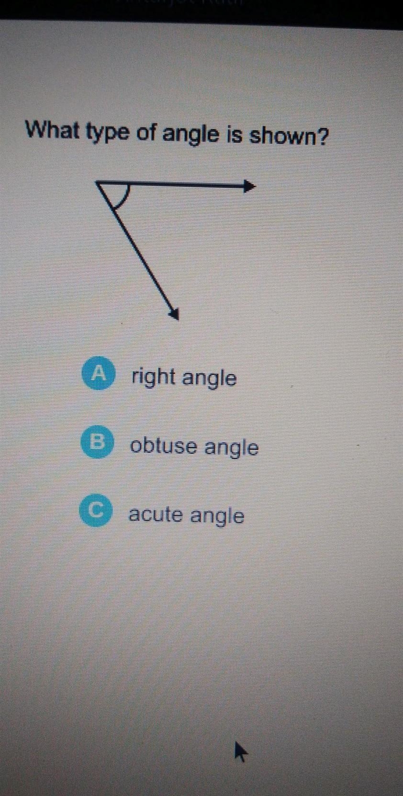 What type of angle is show​-example-1