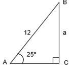 Hallar el valor del cateto a a. 6.56 b. 2.48 c. 3.75 d. 5.07-example-1