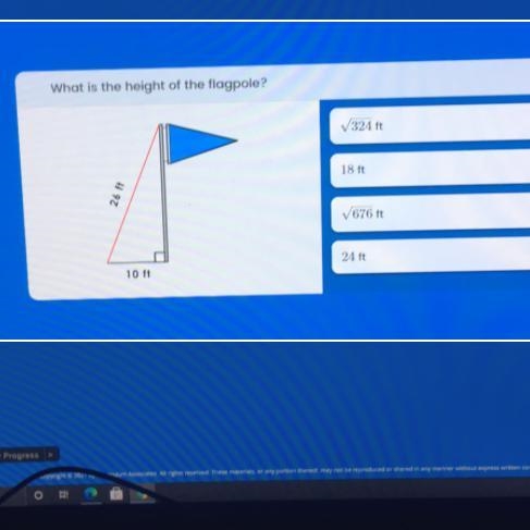 What is the height of the flagpole?-example-1