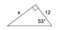 Find the length of the missing side. Round your answer to the nearest tenth.-example-1