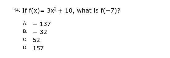 If f(x)= 3x+ 10, what is f(−7)?-example-1