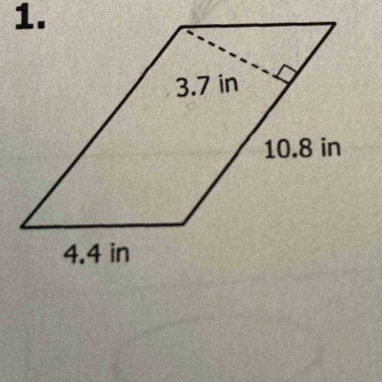 Find the area and round it to the nearest hundredth if necessary-example-1