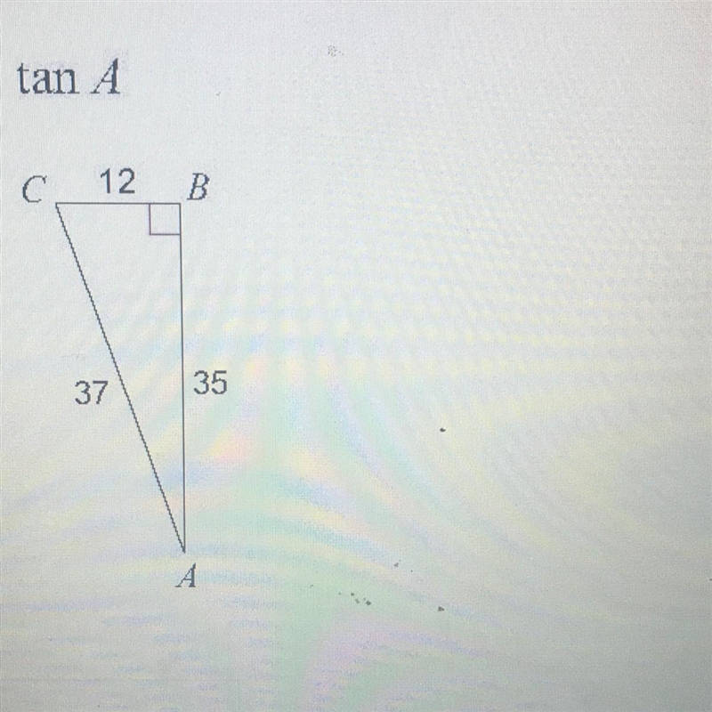 Find value of trigonometric ratio round your answer to four decimal places￼￼ tan a-example-1