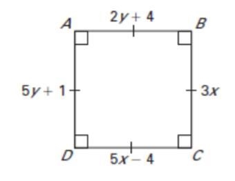 Find x and y Show all the work-example-1