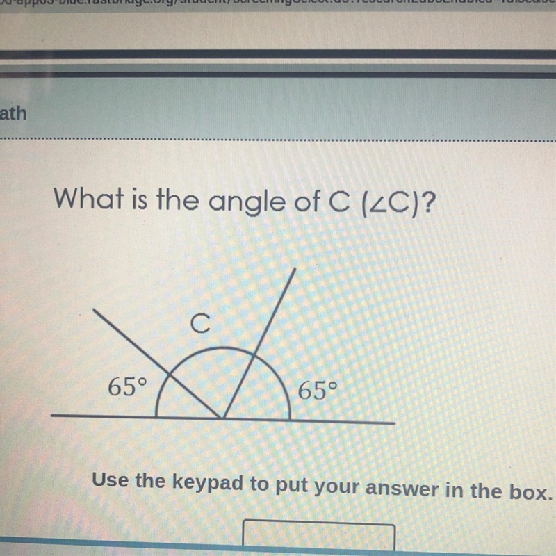 What is the angel of c??-example-1