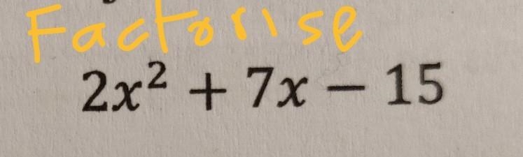 Factorise using the sum and product method with all the steps! British curriculum-example-1