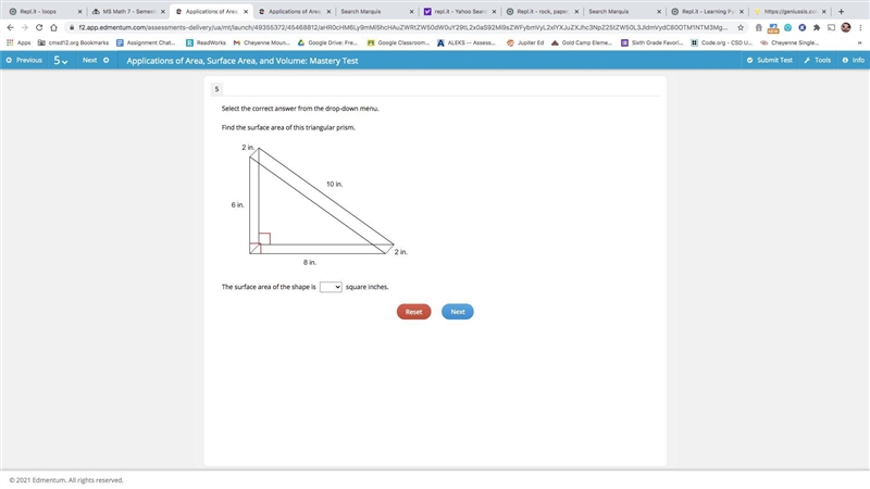 Find the surface area of this triangular prism.-example-1