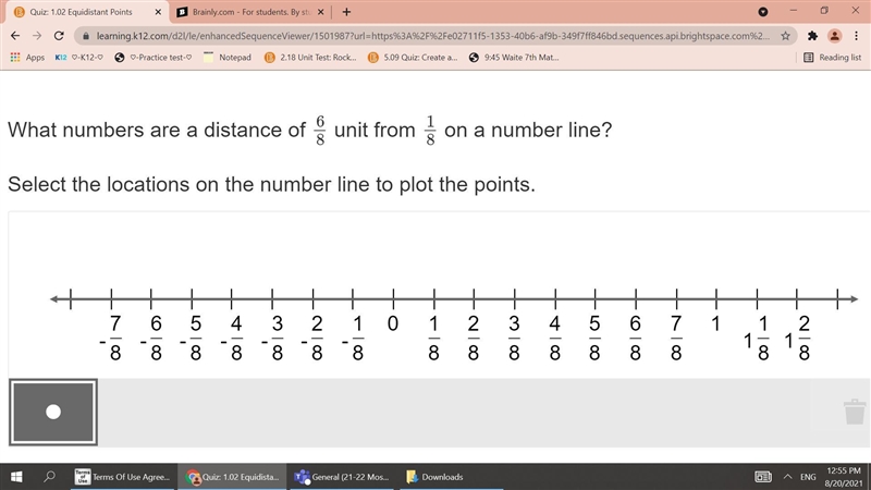 (help pls), What numbers are a distance of 68 unit from 18 on a number line? Select-example-1