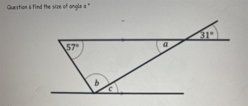 Find the size of angle a-example-1