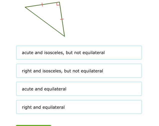 Classify this triangle by its sides and angles.-example-1