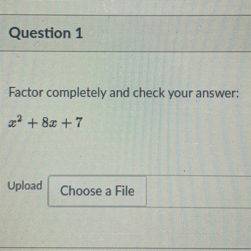 Factor completely and check your answer: Help!-example-1