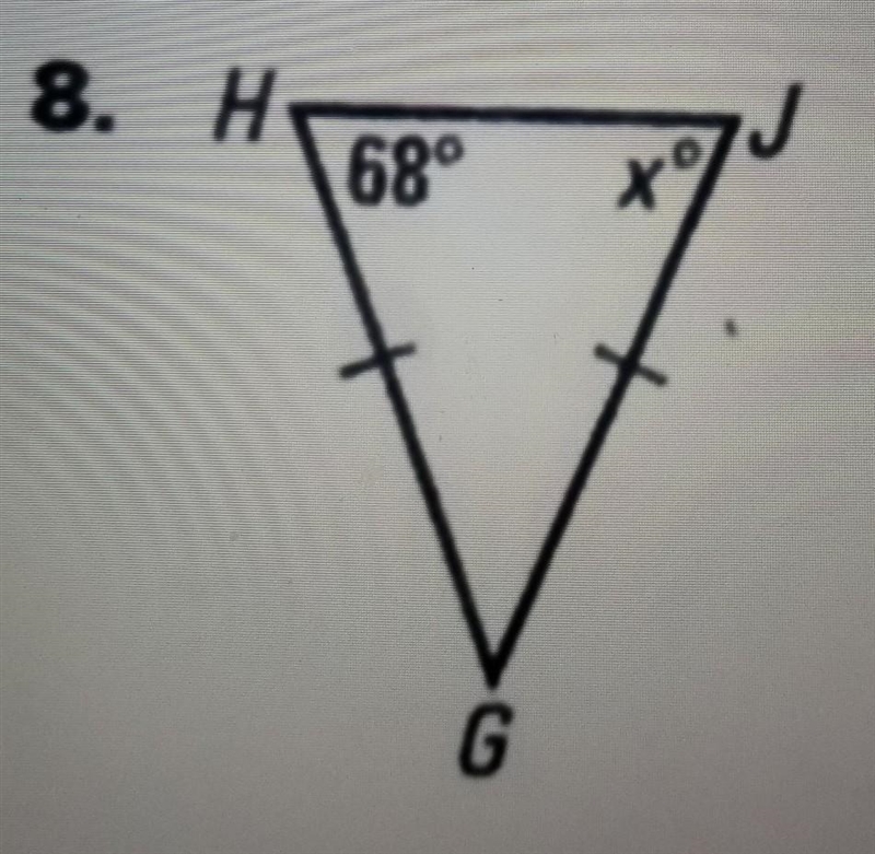 Hey! Can someone please help! I need to find the value of x. ​-example-1