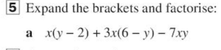 Please help me factorise these and expand these brackets-example-1