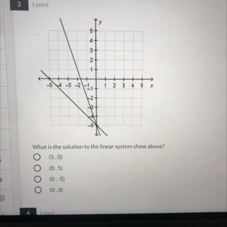 What is the solution to the linear system show above?-example-1