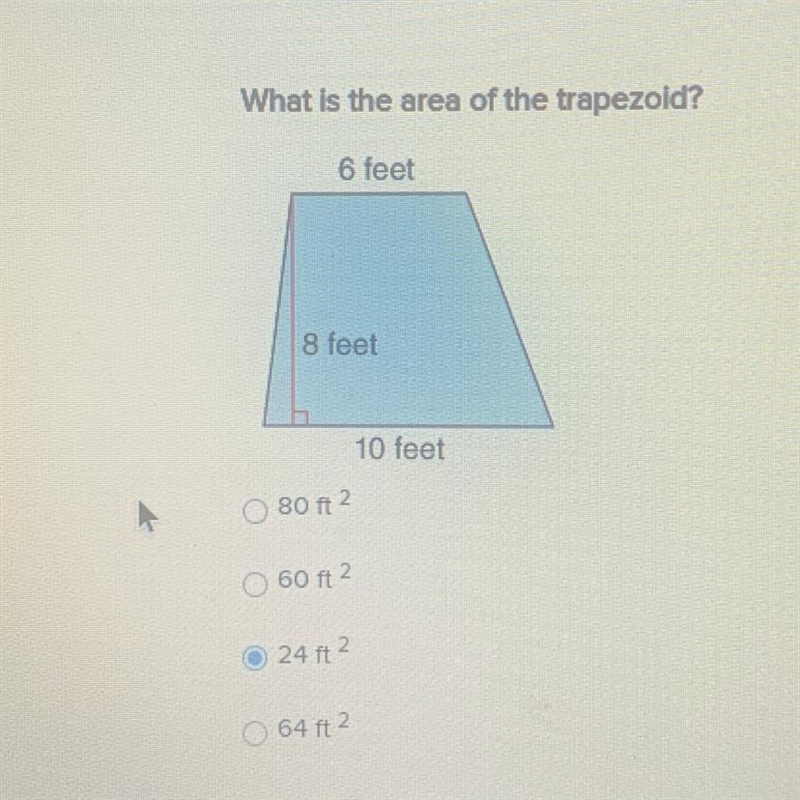 What is the area of the trapezoid?-example-1