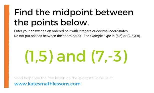 This is finding the midpoint. Please help-example-1