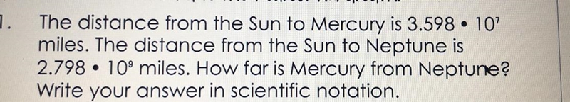 How far is mercury from Neptune?-example-1