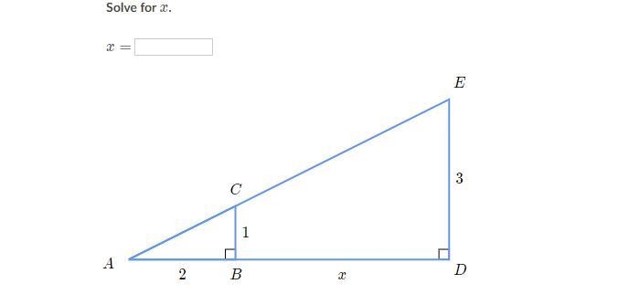 Solve similar triangles Help PLZ-example-1