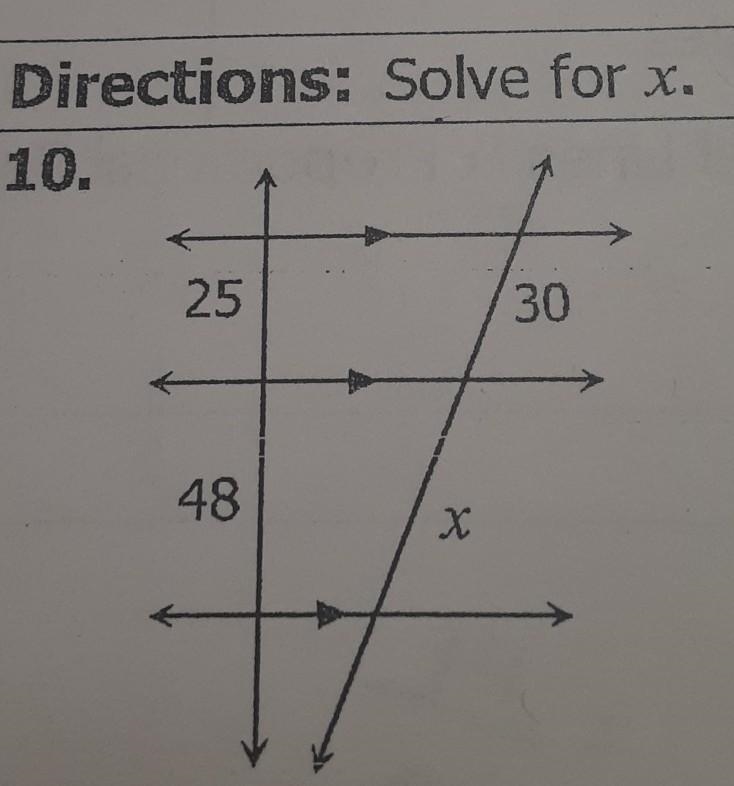 Directions: solve for x​-example-1