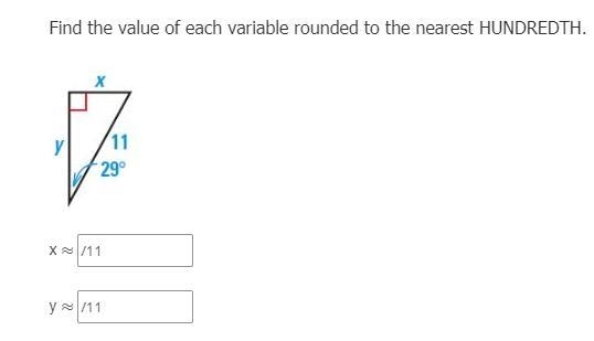 Please help asap, how do I find the missing variables? (Trigonometry)-example-1