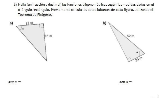 1) Escribe las funciones trigonométricas pedidas dados los siguientes triángulos rect-example-2