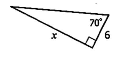 Solve for x. Round to one decimal place. I keep messing this one up and im timed-example-1