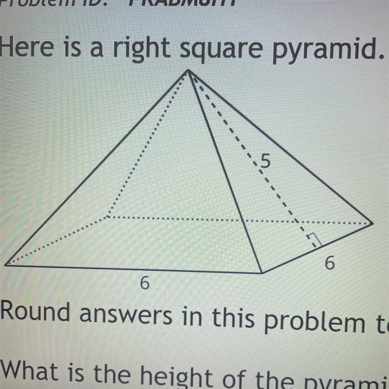 What is the height of the pyramid?-example-1