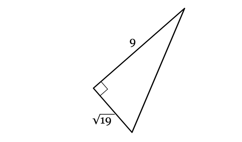 Find the length of the third side. If necessary, write in simplest radical form.-example-1