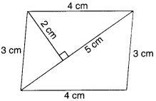 The area of the quadrilateral is: (a) 10 cm² (b) 5 cm² (c) 20 cm² (d) 15 cm²-example-1