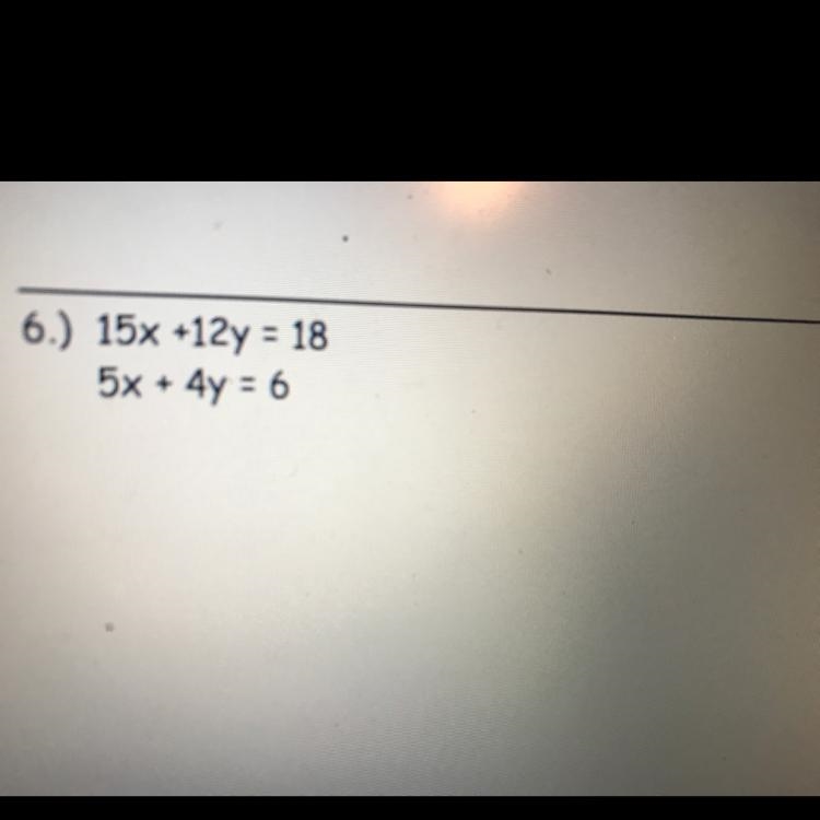 Can anyone help solve these equations using the elimination method-example-1